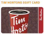 Tim Hortons gift Card 50 Tokens